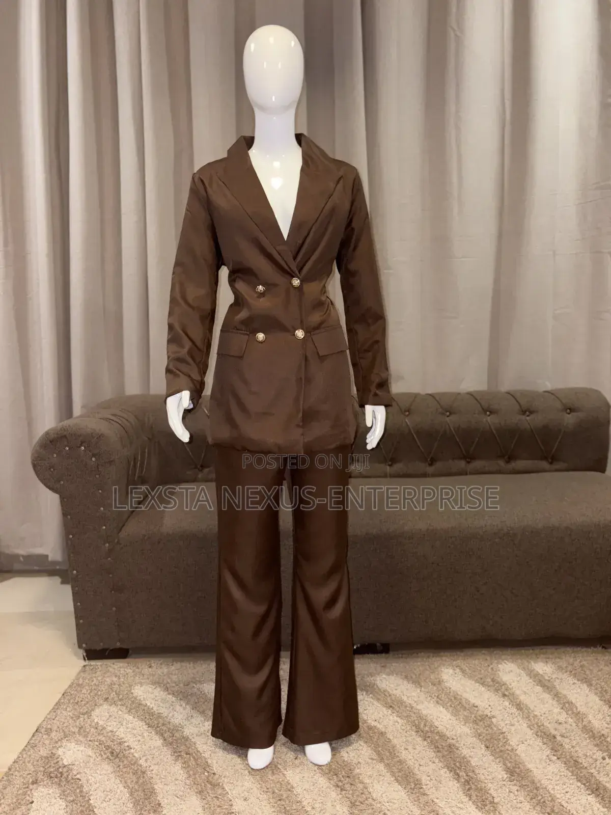 Brown Women's Suit- Light Material