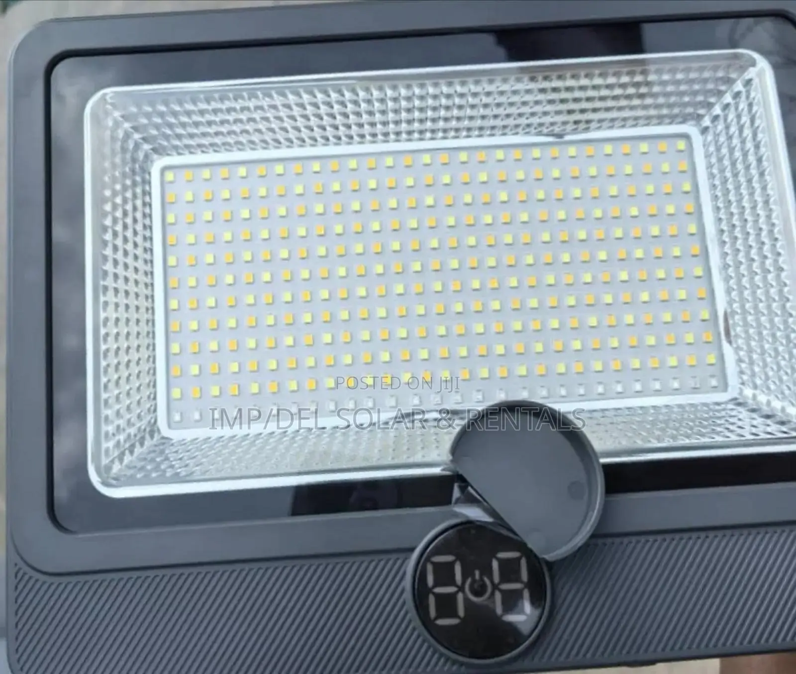 70w Multifunctional Solar Charging Floodlight With Solar Panel Led