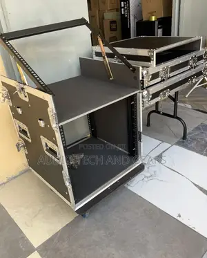 14u Dj Amplifier Rack With Mixer Rack