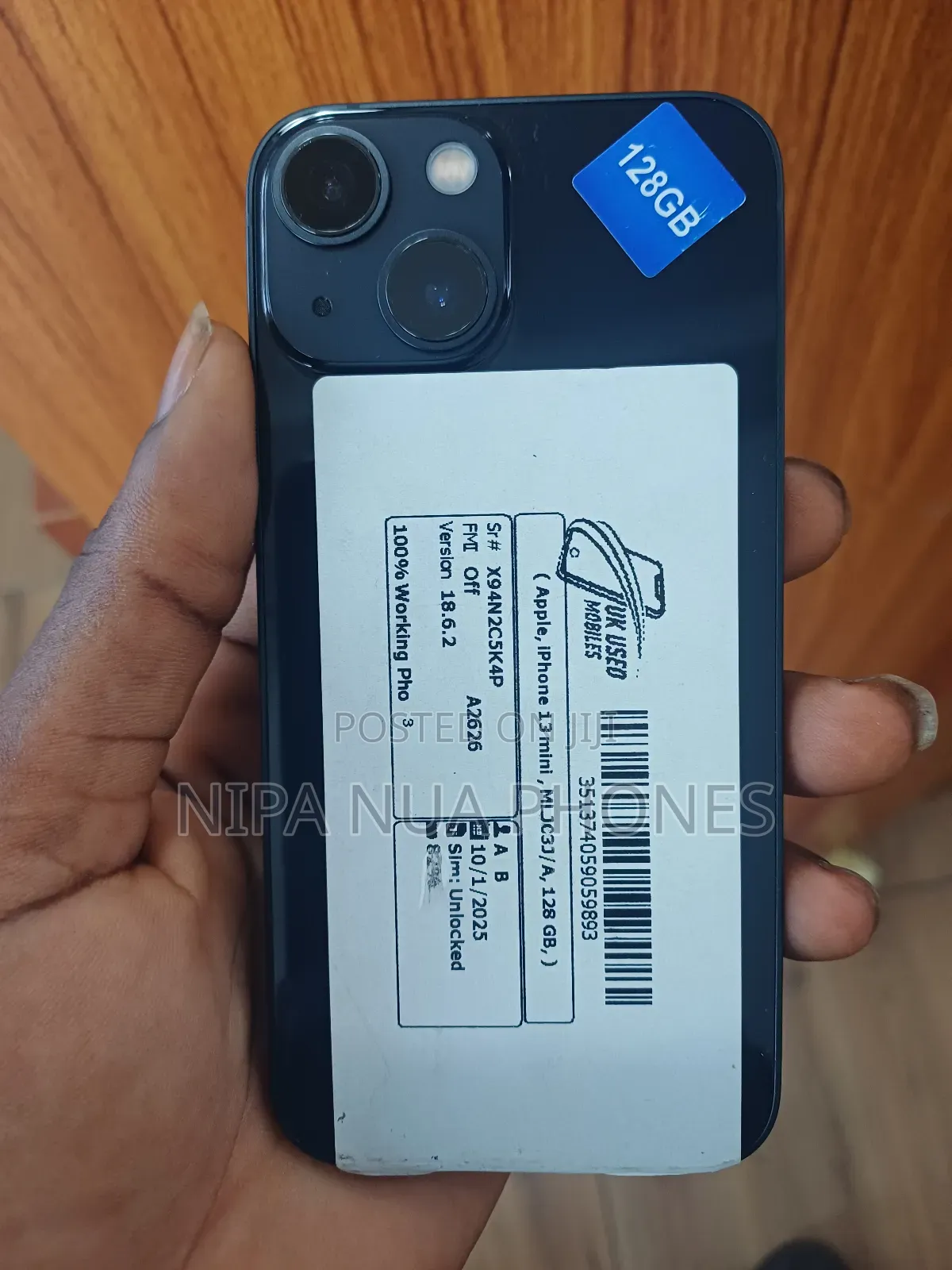 Apple iPhone 13 Mini 128 GB Black
