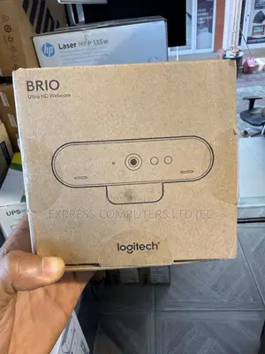 Logitech Brio Webcam: Ultra Hd Video, Noise-Canceling Mic,