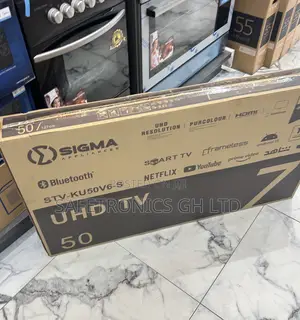 Sigma Frameless Uhd 50 Inch Android Smart Best Tv
