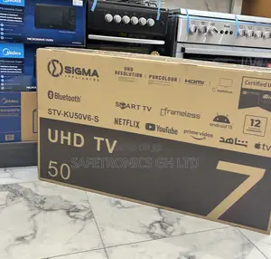 Shop New Sigma 50 Inch Smart Frameless Android Led Uhd Tv