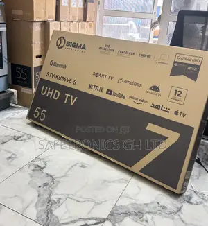 Kindly Buy 55 Inch Smart Uhd Led Frameless Android Sigma Tv