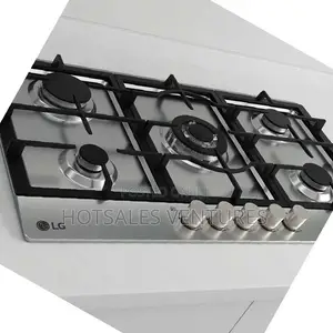 Durable Lg 90cm Gas Cooktop 5 Burners Stainless Steel -Cg5z3626s