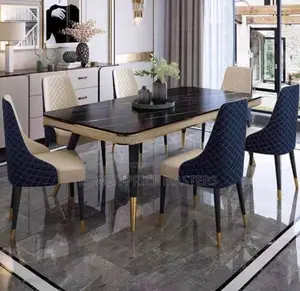 Marble Dining Table (6 Chairs)