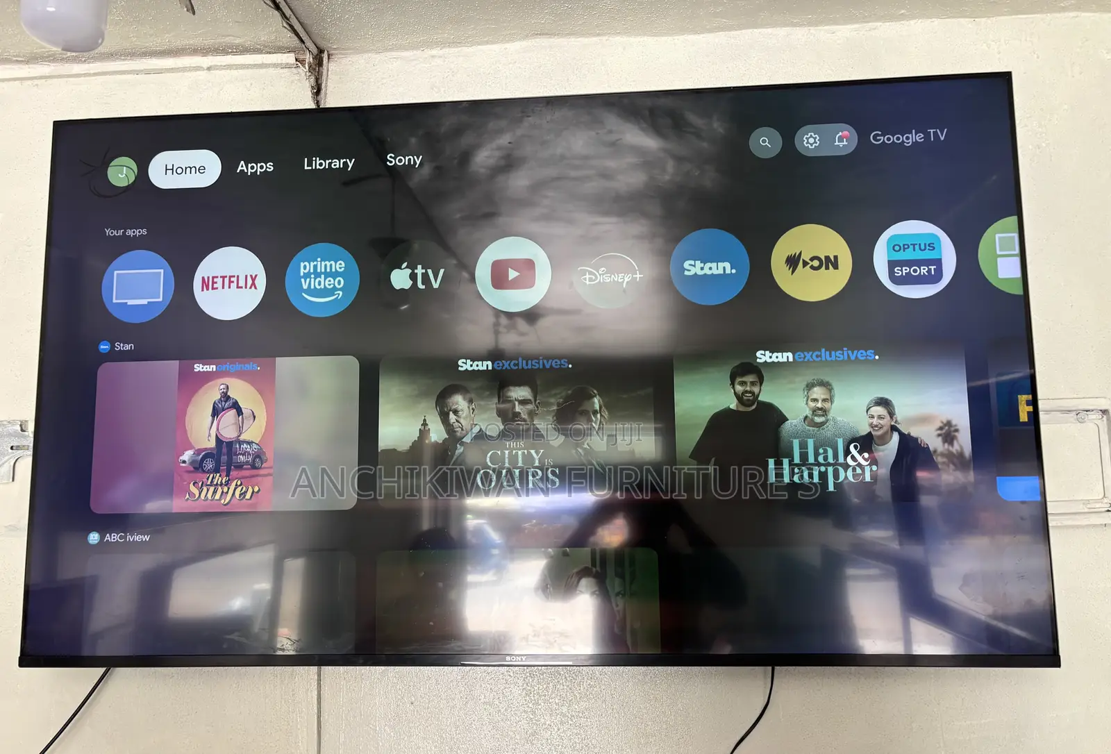 Sony Bravia 75 Inches Smart /Bluetooth/Netflix /Google Tv