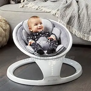 Munchkin Electric Baby Swing, Portable and Lightweight Bluetooth Swing