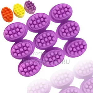 9 Cavity Exfoliating Soap Molds