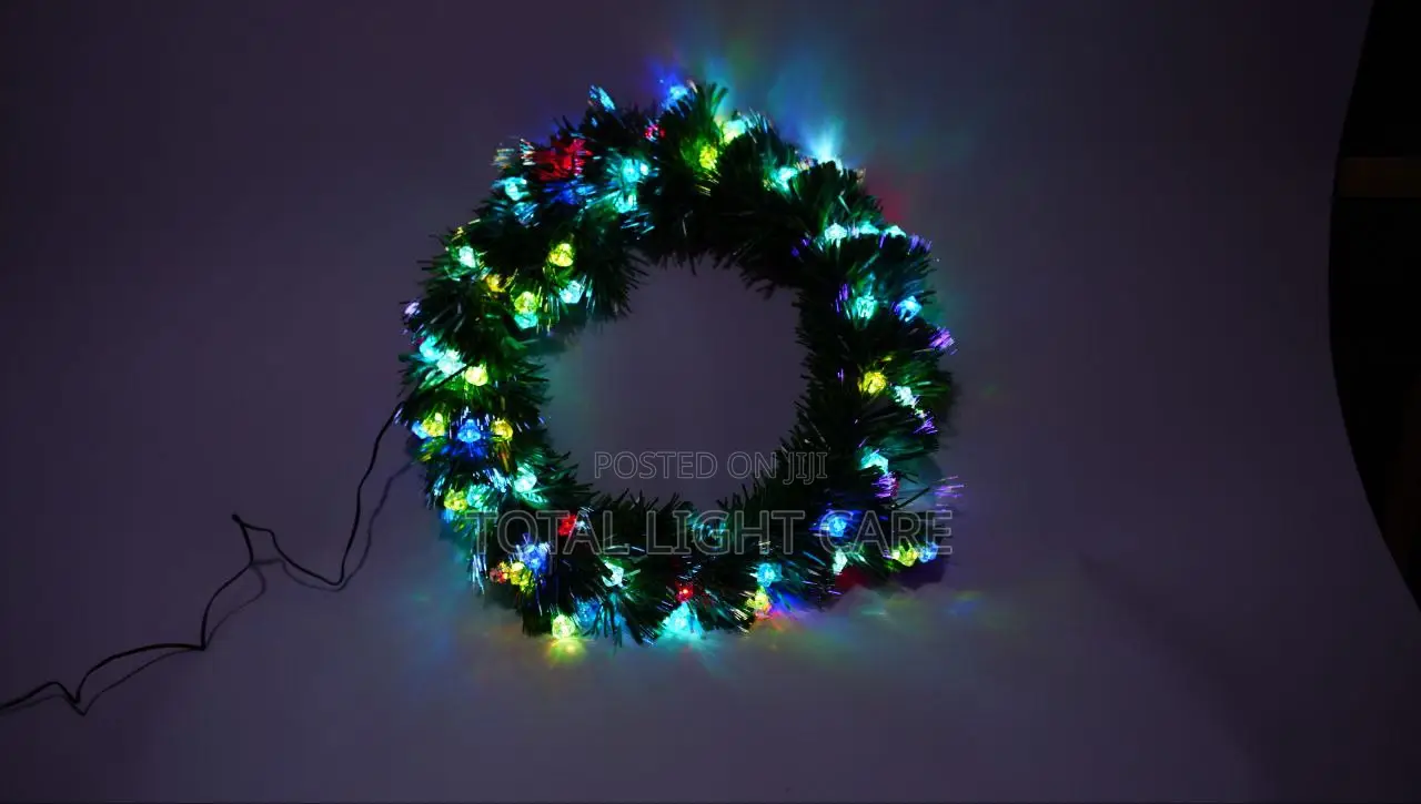 Led Lighted Wreath