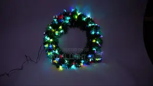 Led Lighted Wreath