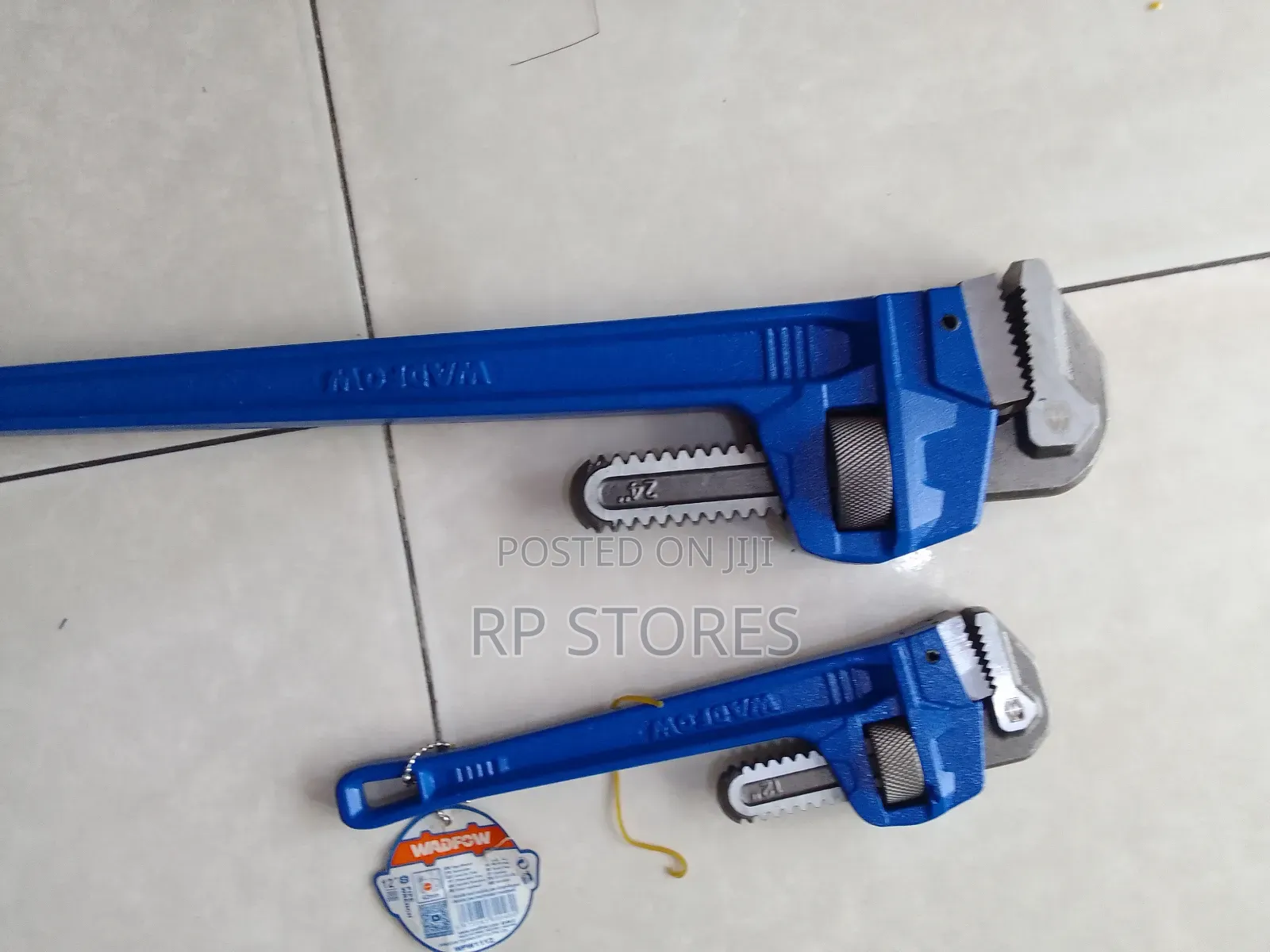 Wadfow Pipe Wrench 24"/12"/14"