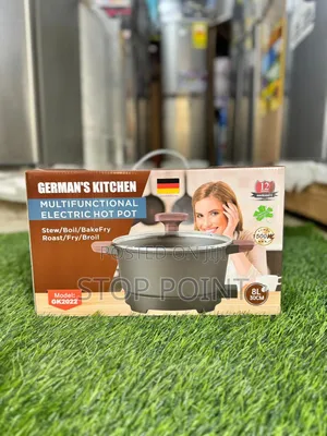 Multi Functional 8ltr Electric Cooking Pot