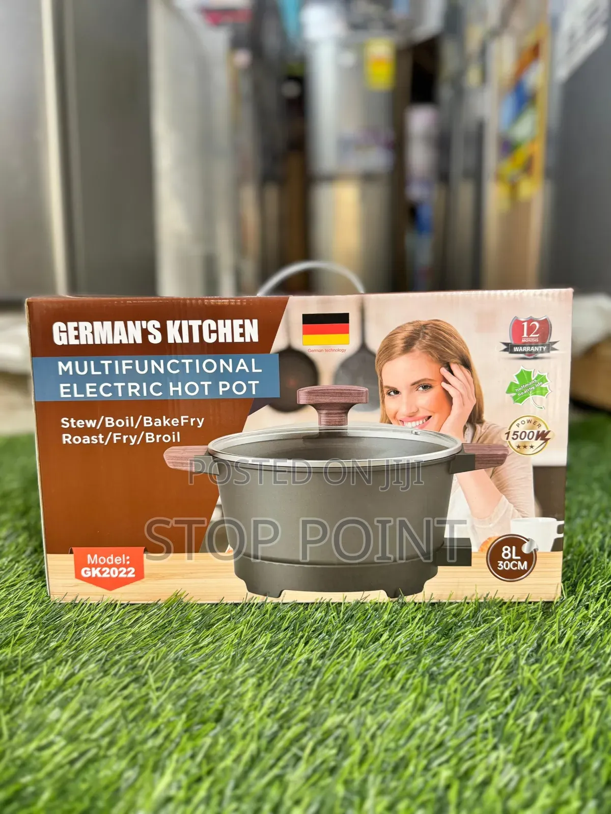 Multi Functional 8ltr Electric Cooking Pot