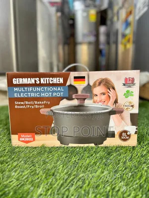 Multi Functional 8ltr Electric Cooking Pot