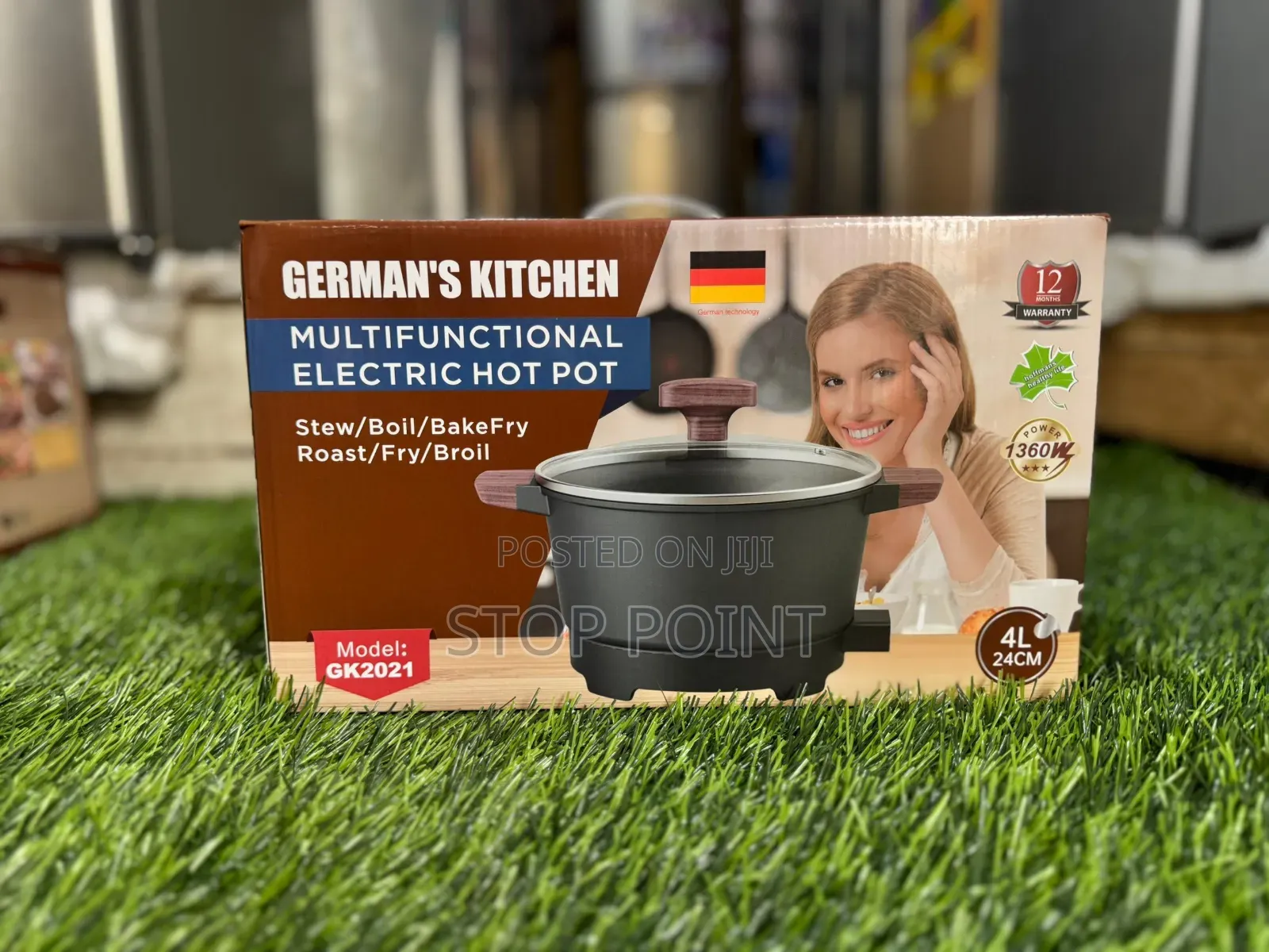 4ltr Multi Functional Electric Cooking Pot
