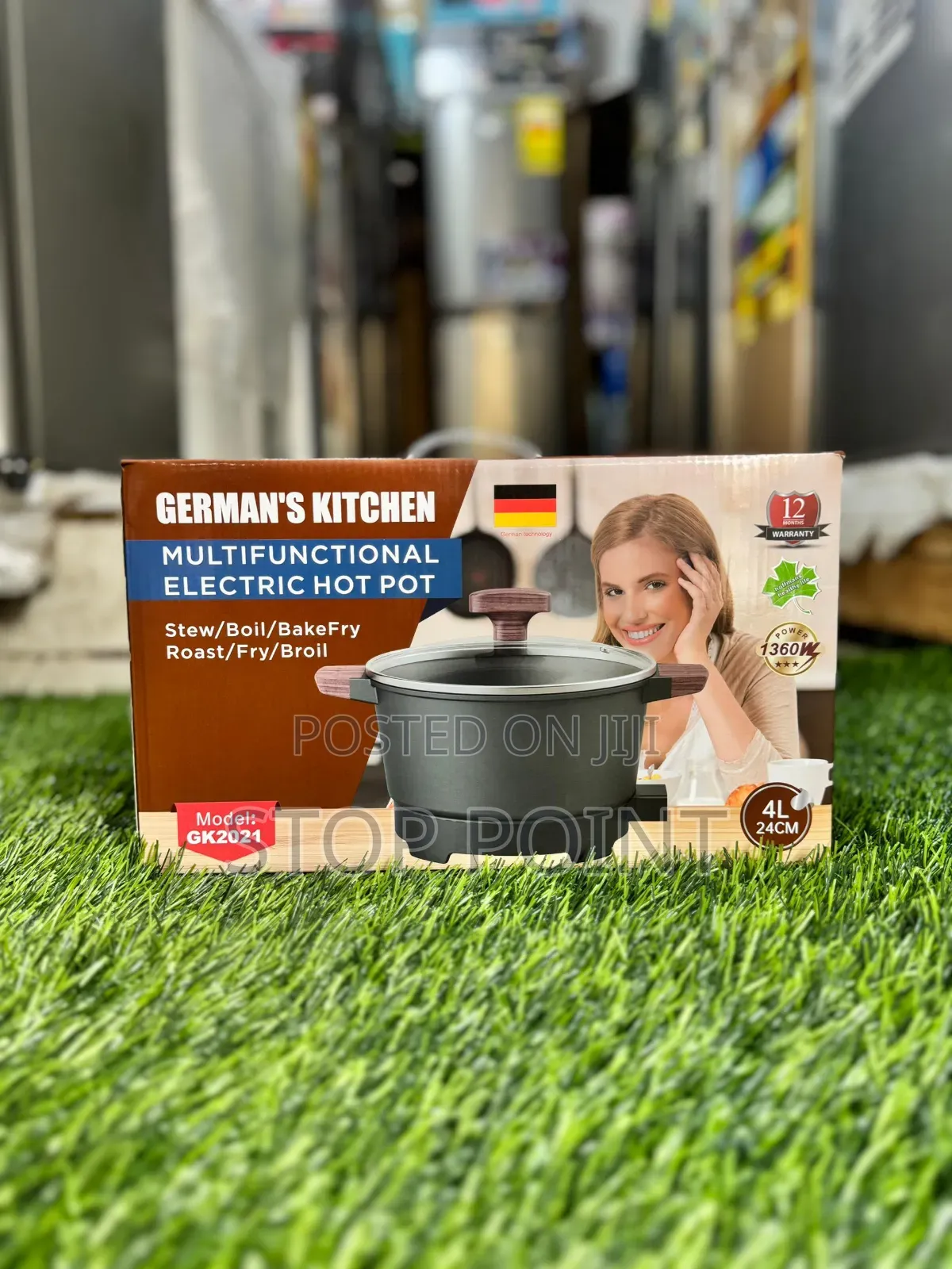 4ltr Multi Functional Electric Cooking Pot