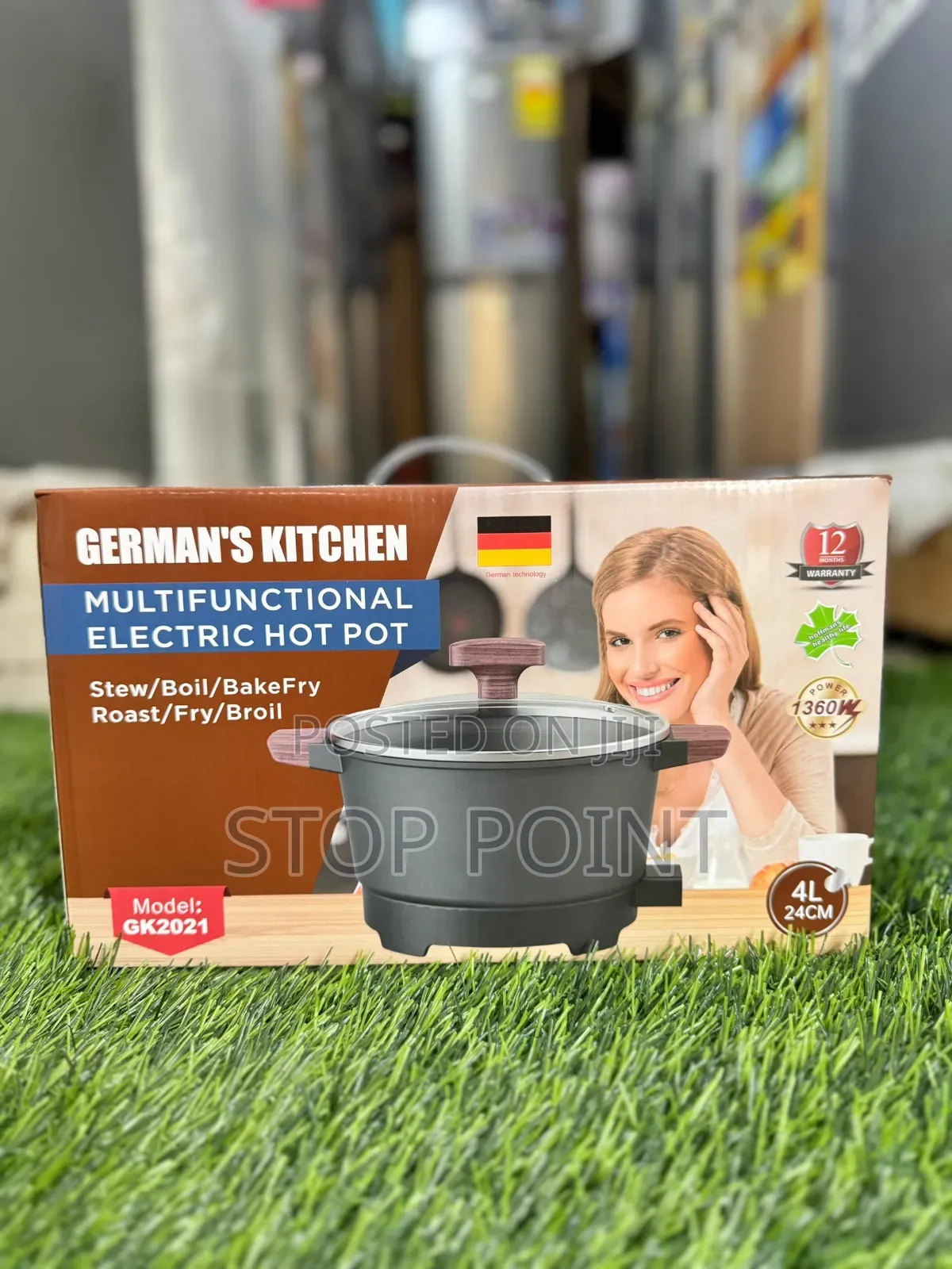 4ltr Multi Functional Electric Cooking Pot