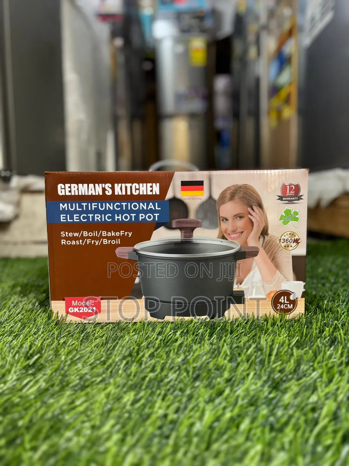 4ltr Multi Functional Electric Cooking Pot