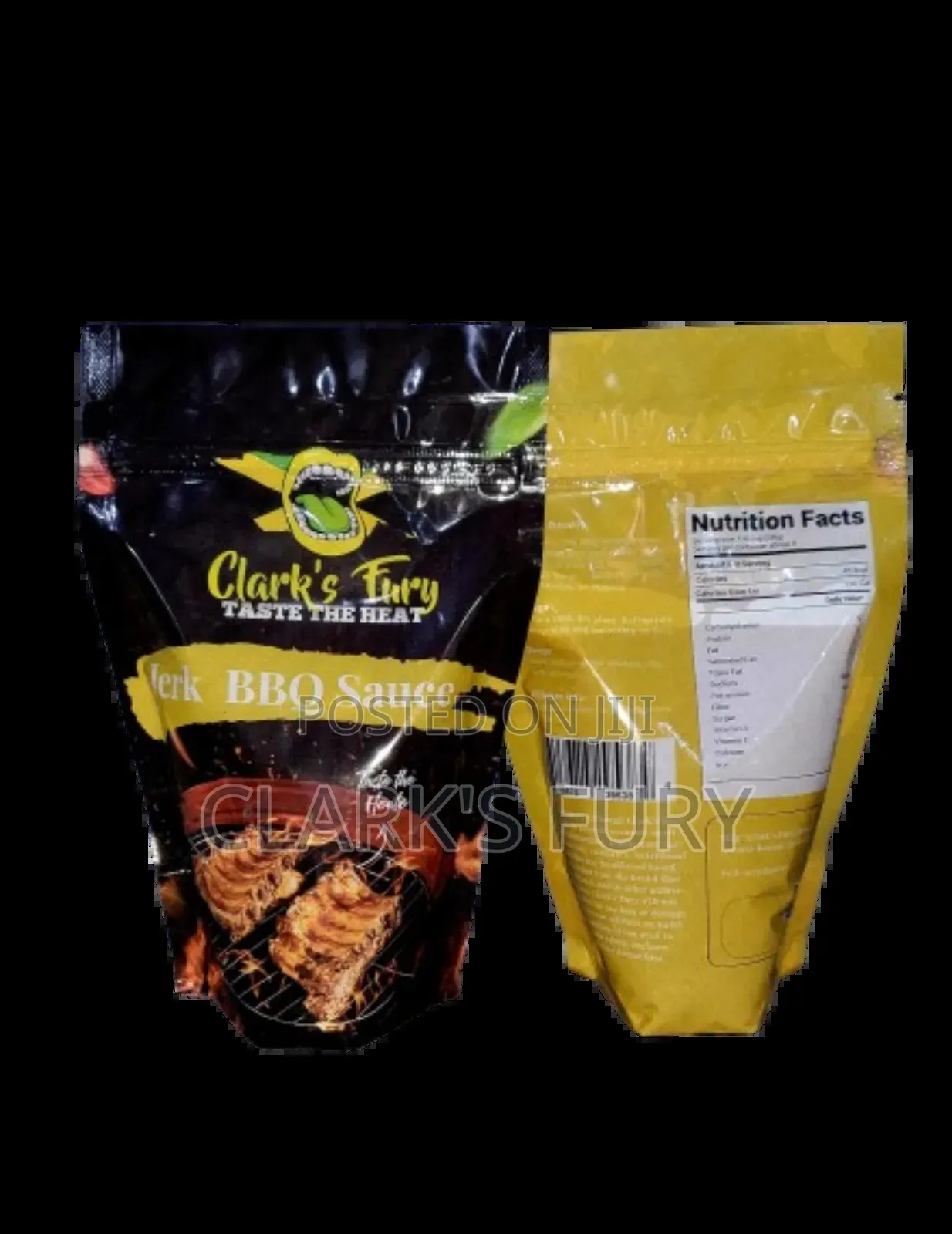 Clark's Fury Jamaican Jerk BBQ Sauce