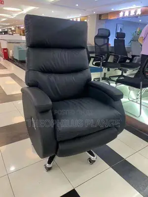 Black Ceo Office Chair / Ergonomic Swivel Chair