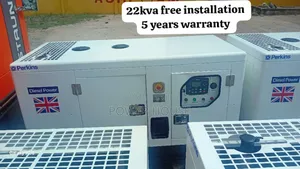 Pekins 22kva Generator – Silent Diesel Engine, Brand New