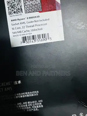 Amd Ryzen 9 9950x3d Cpu