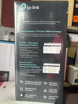 TP-Link 5ghz N300 Long Range Outdoor Cpe PTP Cep510