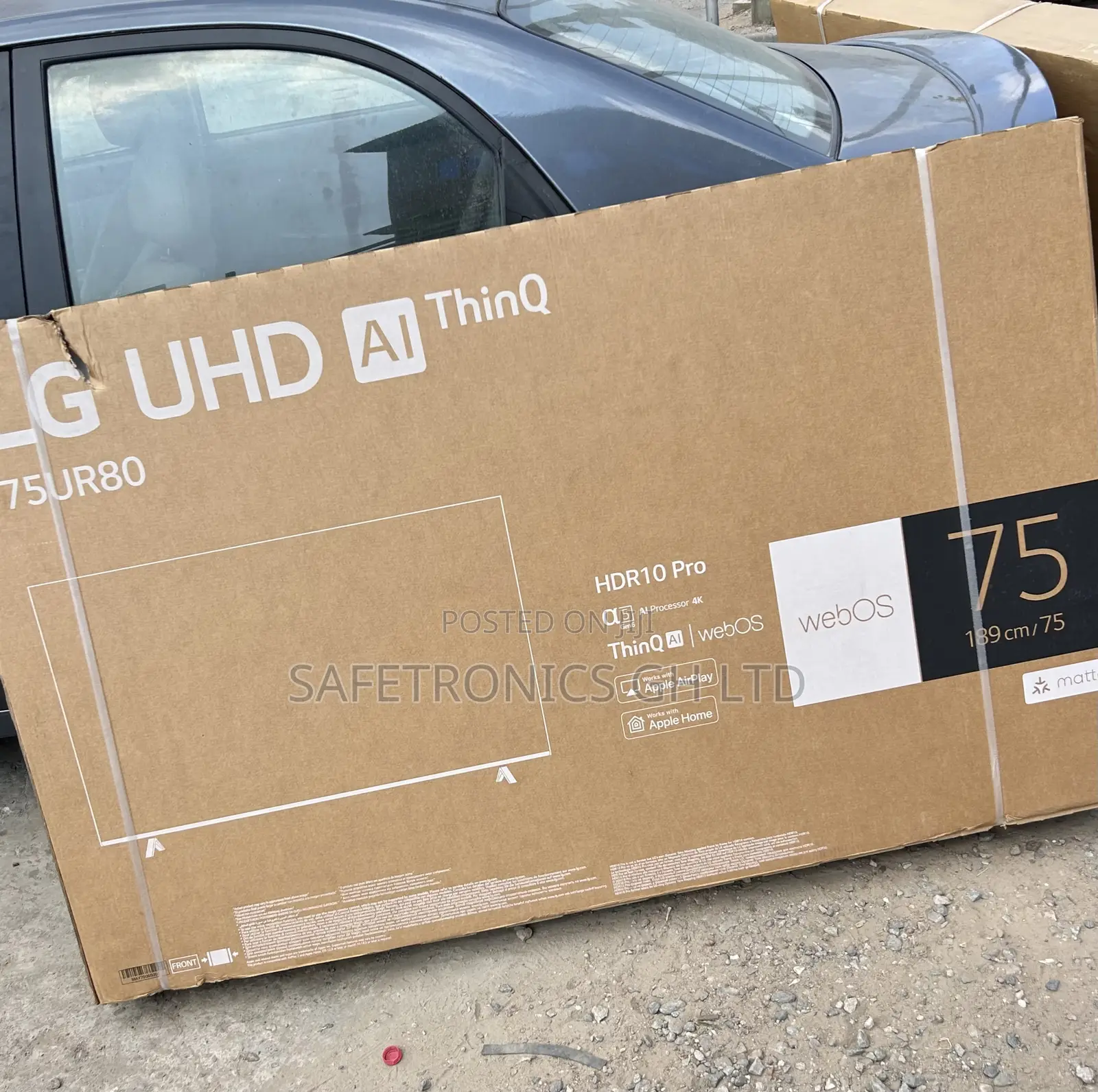 Unique Quality 75 Inch Smart Uhd Sleek Lg (Ur80) Tv