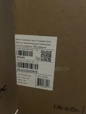Apc Ups Easy - Srv6ki ( 6kva ) 230v