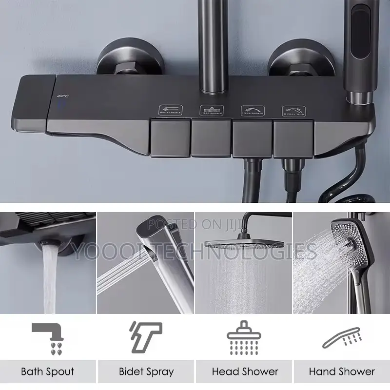 4in 1 Piano Shower