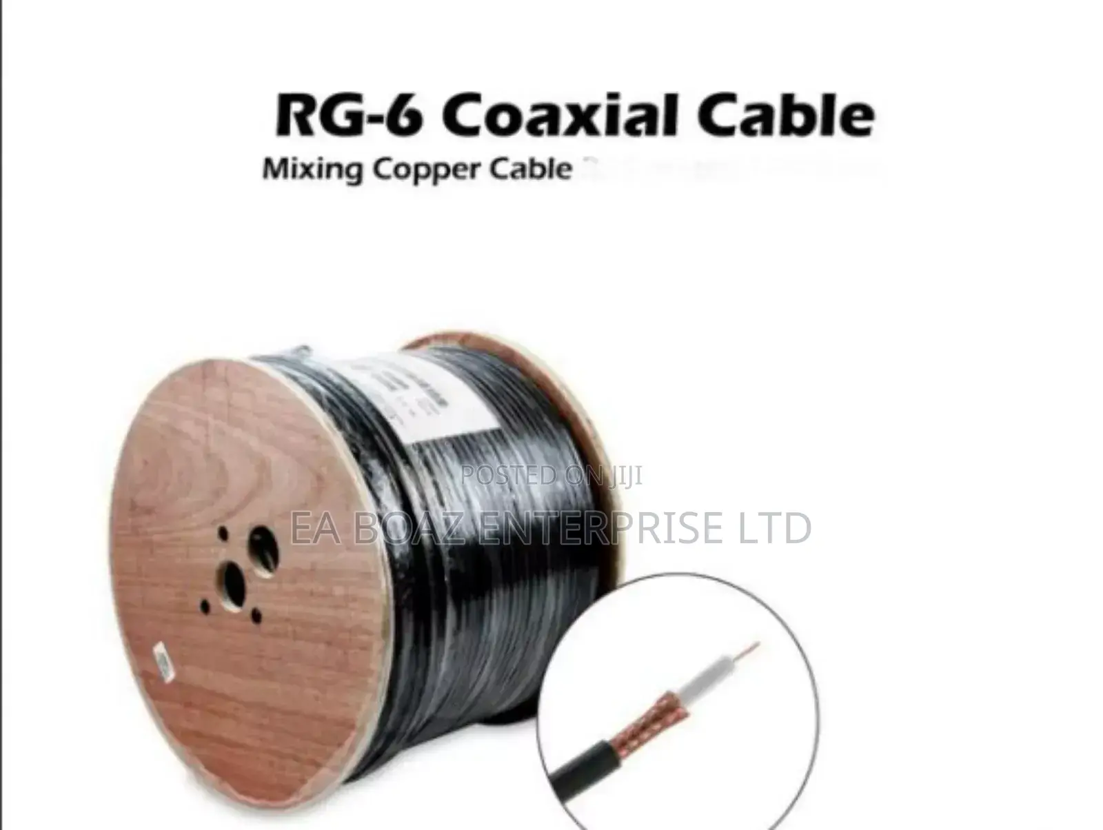 Booster Cable Coaxial For Signal Booster, Antenna Amplifier , Tv 100m