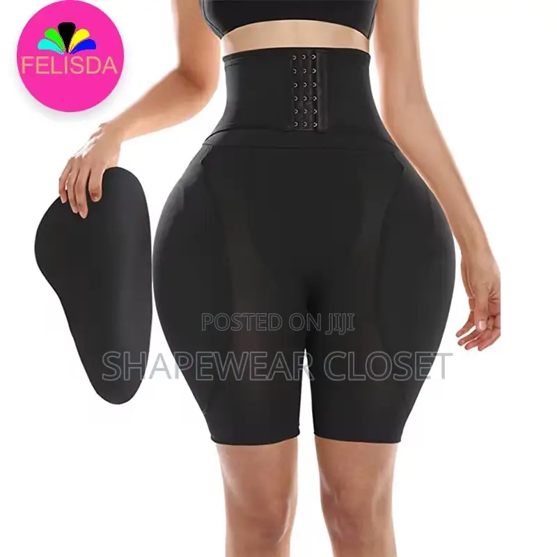 High Waist Hip Padded With Hooks