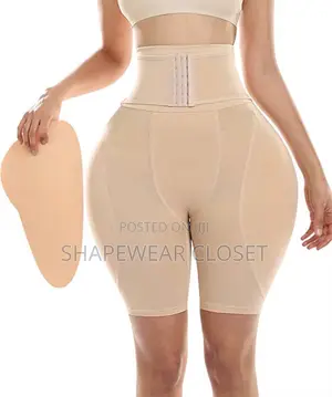 High Waist Hip Padded With Hooks