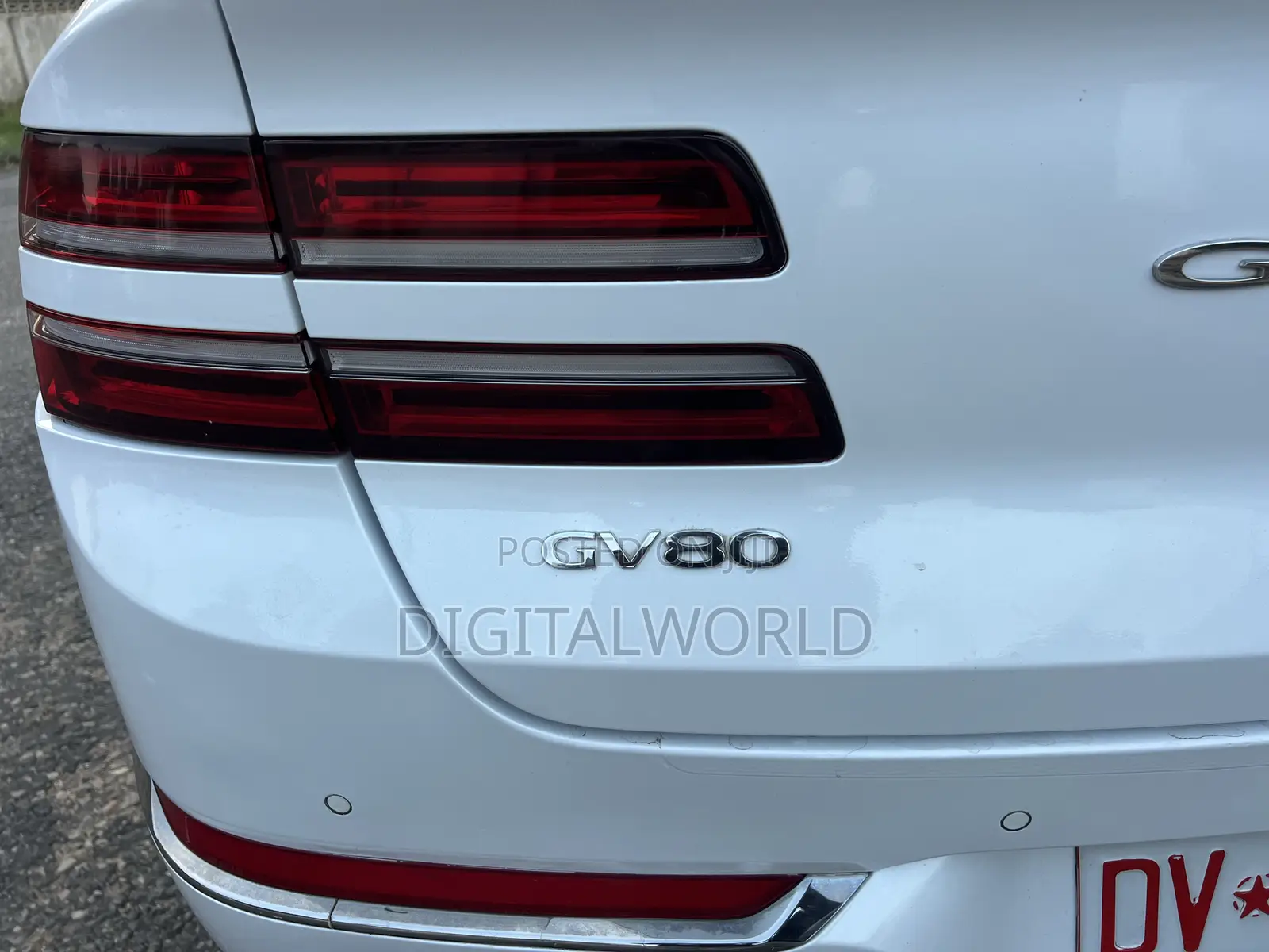 Genesis GV80 2.5T 2021 White