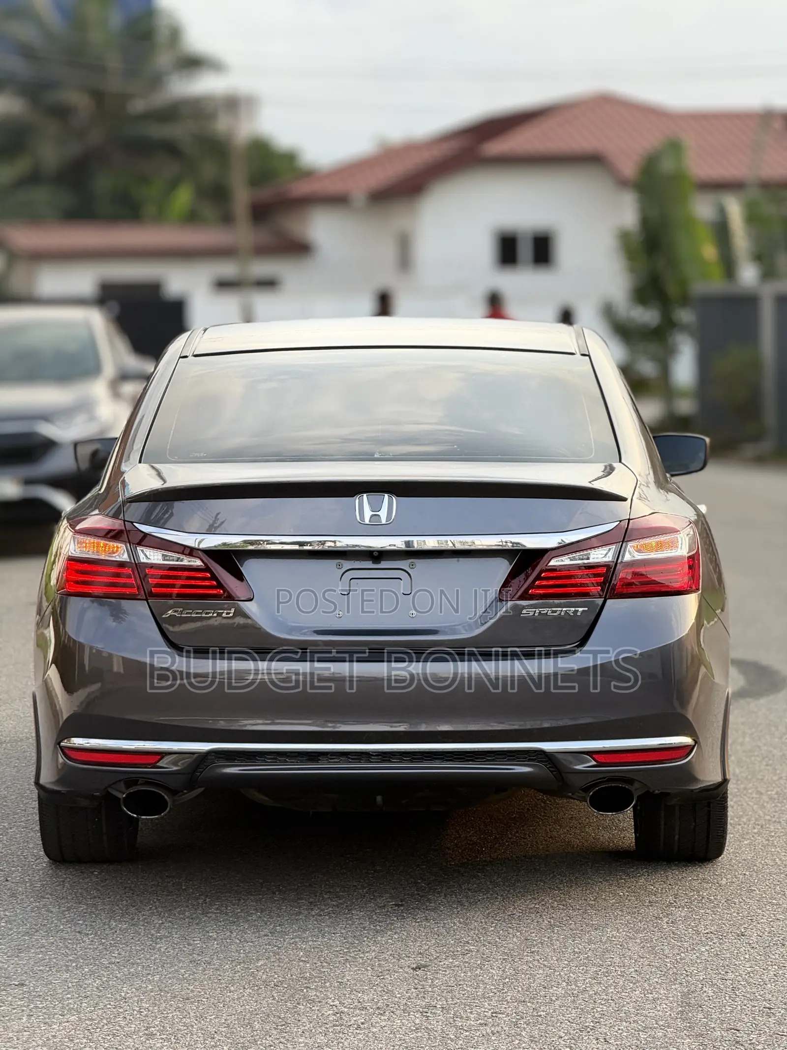 Honda Accord Sport SE 4dr Sedan FWD (2.4L 4cyl 2A) 2017 Gray