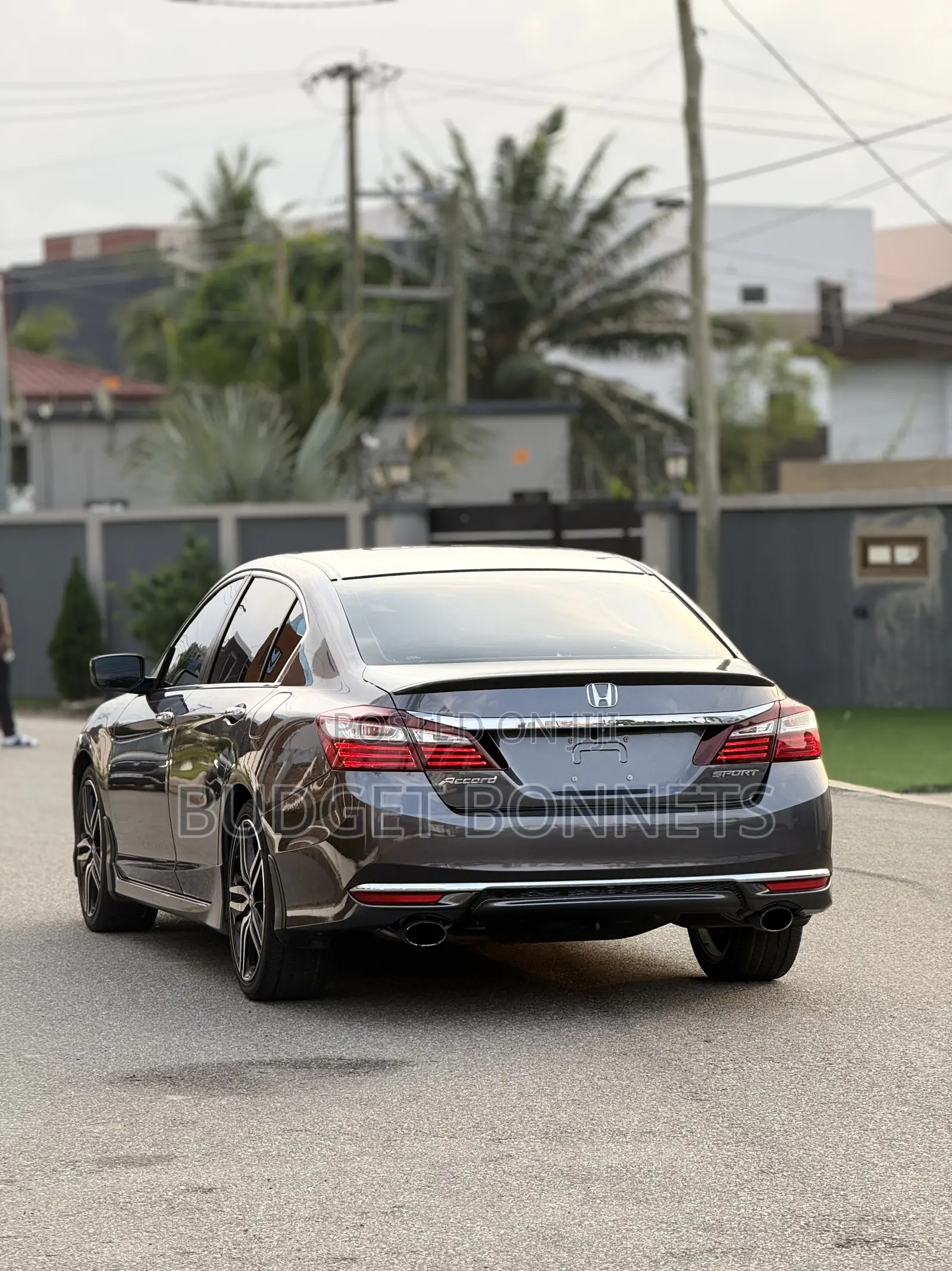 Honda Accord Sport SE 4dr Sedan FWD (2.4L 4cyl 2A) 2017 Gray