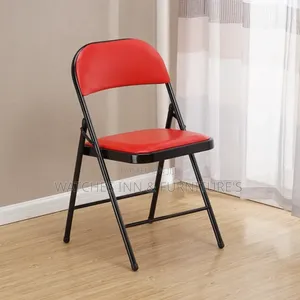 Church/ Banquet Folding Chair ( Metal Base Leather Padded )