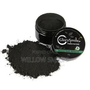 Activated Charcoal Powder + Bamboo Brush