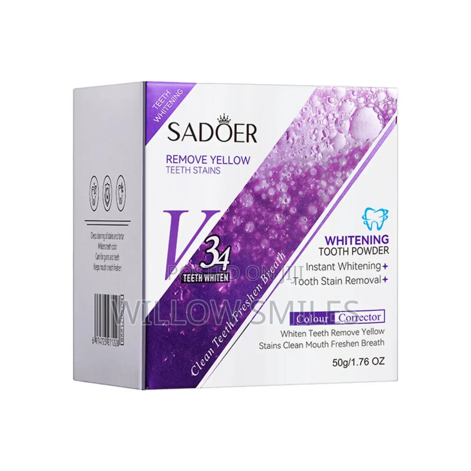 V34 Teeth Whitening Powder