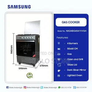 Samsung 4 Gas Burner Oven Grill