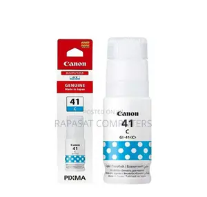 Canon Gi-41 Cyan Ink Bottle