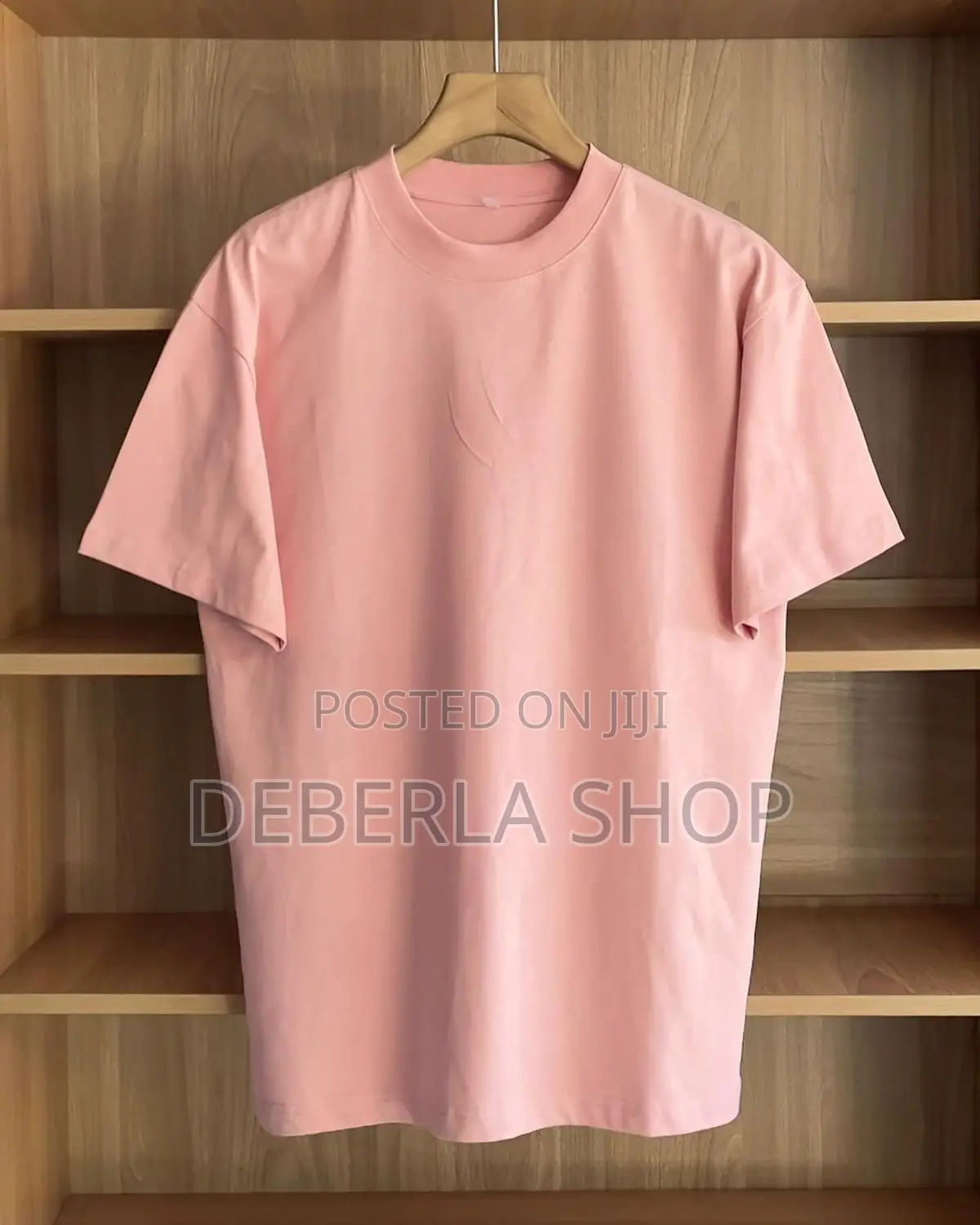Plain Round-Neck T-Shirt