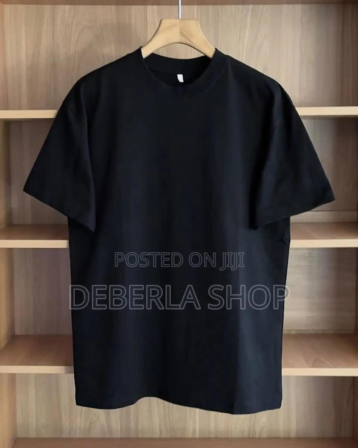 Plain Round-Neck T-Shirt