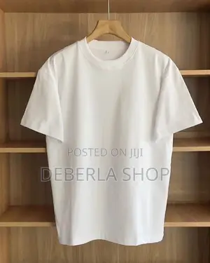 Plain Round-Neck T-Shirt