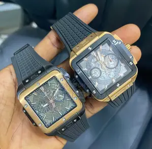 Hublot Square Bang Unico 42mm Rubber Strap Watch