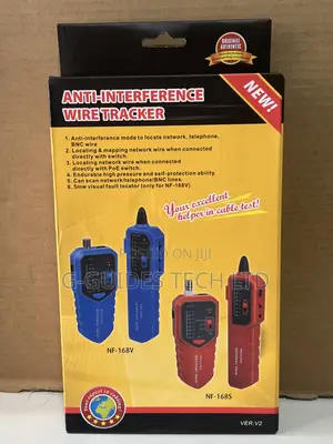 Noyafa Wire Tracker Nf-168s and Cable Tester for Rj11, Rj45, and BNC