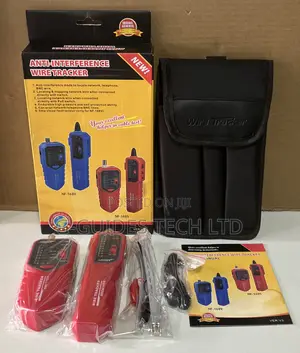 Noyafa Wire Tracker Nf-168s and Cable Tester for Rj11, Rj45, and BNC