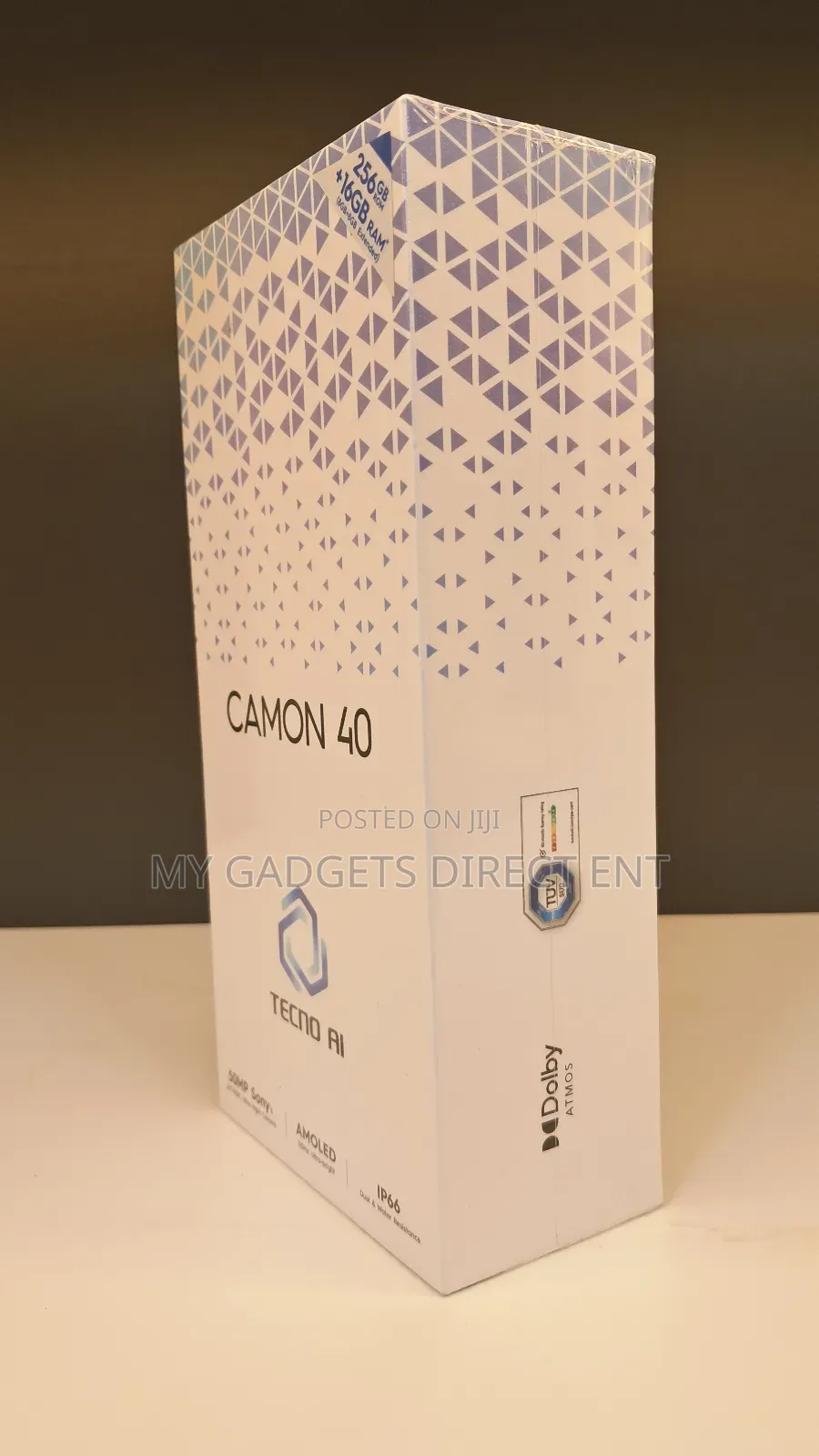 New Tecno Camon 40 256 GB Black