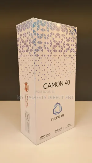 New Tecno Camon 40 256 GB Black